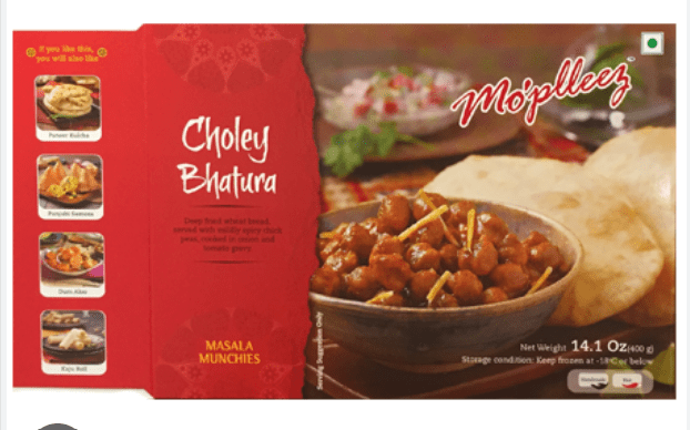 MO'PLLEEZ CHOLEY BHATURA - 400G - MO'PLLEEZ