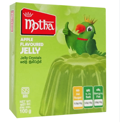 MOTHA APPLE FLAVOURED JELLY - 100G - MOTHA