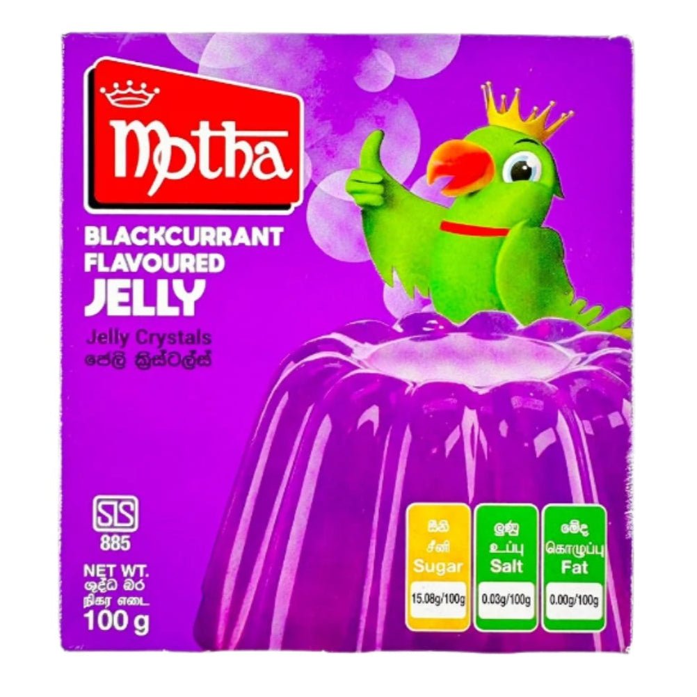 Motha Blackcurrant Flavoured Jelly - 100g - MOTHA