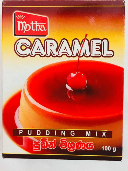 MOTHA CARAMEL PUDDING MIX - 100G - MOTHA