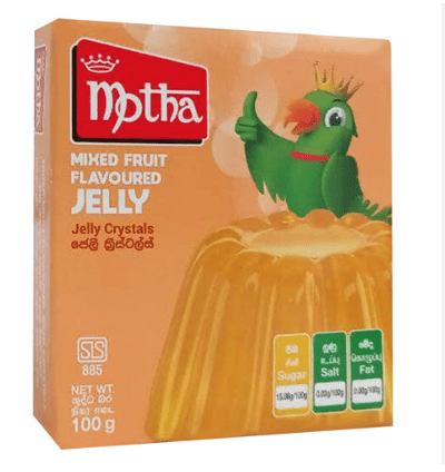 MOTHA MIXED FRUIT JELLY - 100G - MOTHA