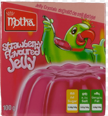 MOTHA STRAWBERRY FLAVORED JELLY - 100G - MOTHA