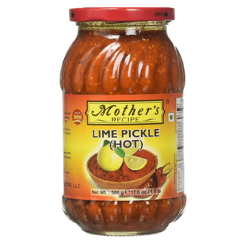 MOTHER'S RECIPE HOT LIME PICKLE - 500G - MOTHER'S RECIPE