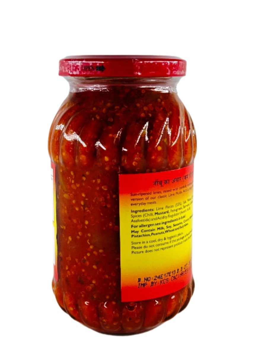 Mother's Recipe Lime Pickle Mild - 500g - MOTHER'S RECIPE