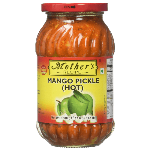 MOTHER'S RECIPE MANGO PICKLE HOT - 500G - MOTHER'S RECIPE