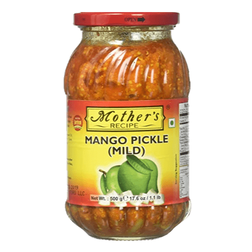 MOTHER'S RECIPE MANGO PICKLE MILD - 500G - MOTHER'S RECIPE