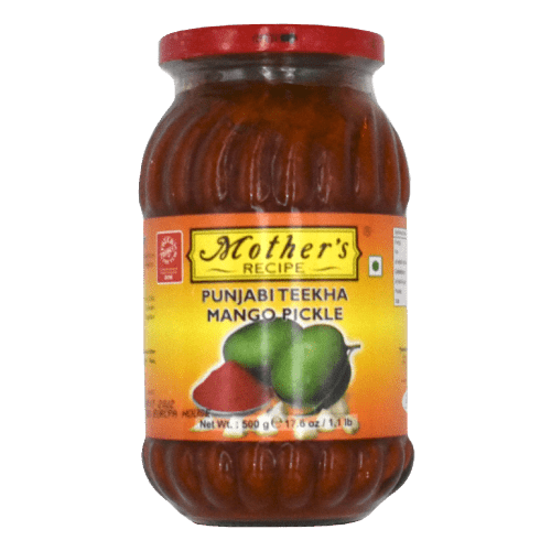 MOTHER'S RECIPE PUNJABI TEEKHA MANGO PICKLE - 500G - MOTHER'S RECIPE