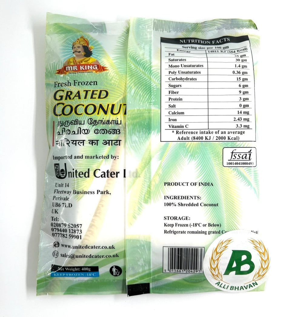 MR KING GRATED COCONUT - 400G - MR KING