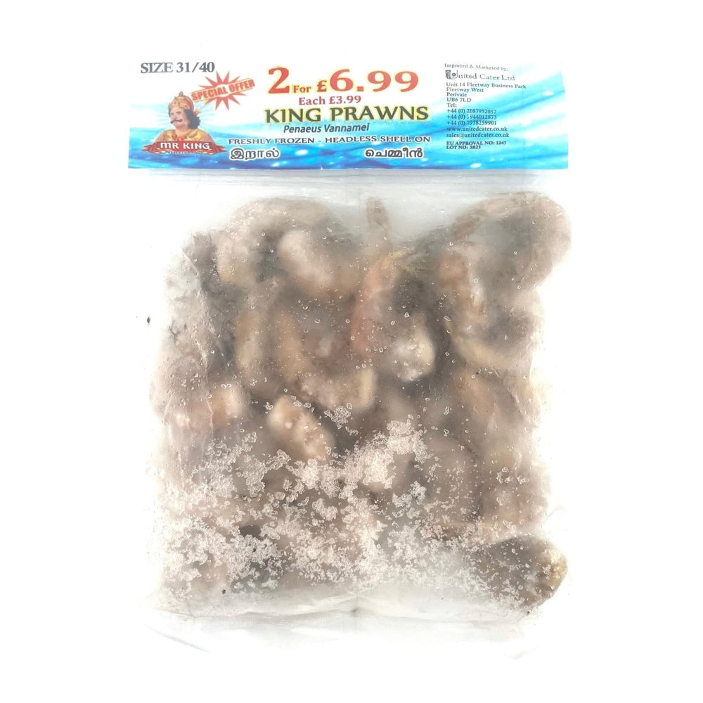 MR KING PRAWNS 31/40 HLSO - 350G - MR KING