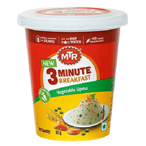 MTR CUP VEGETABLE UPMA - 80G - MTR