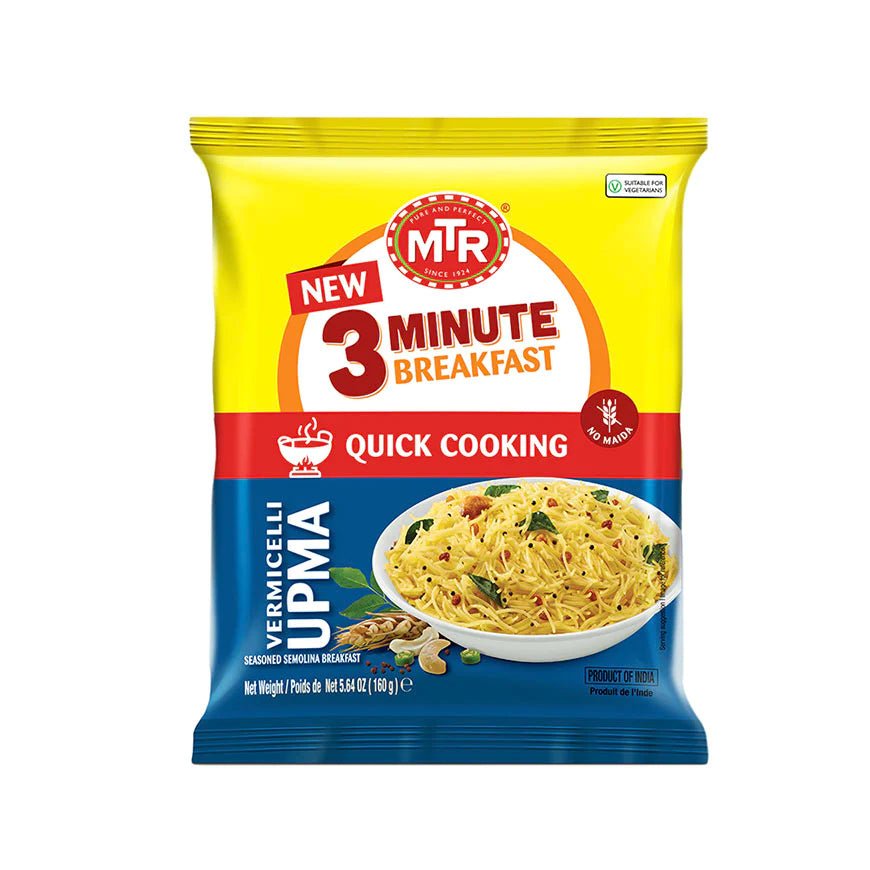 MTR NEW 3MINUTE BREAKFAST SEVIYAN UPMA - 160G - MTR