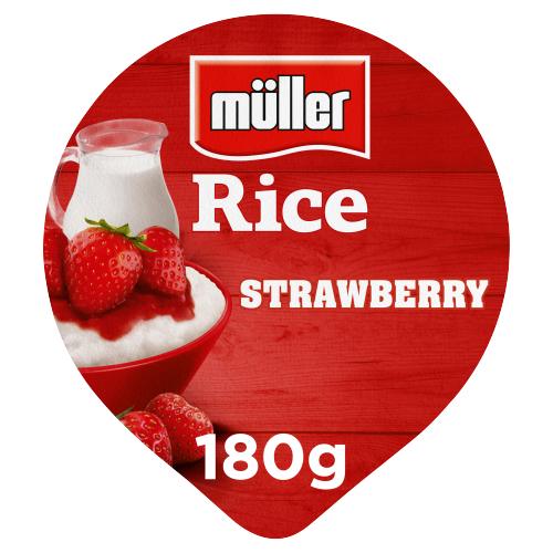 MULLER RICE STRAWBERRY - 180G - MULLER