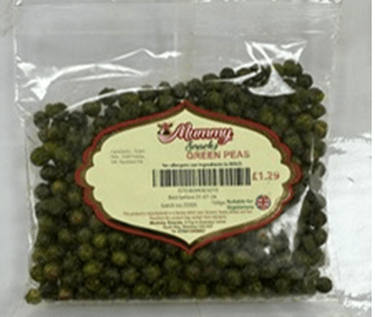 MUMMY GREEN PEAS - 150G - MUMMY SNACKS