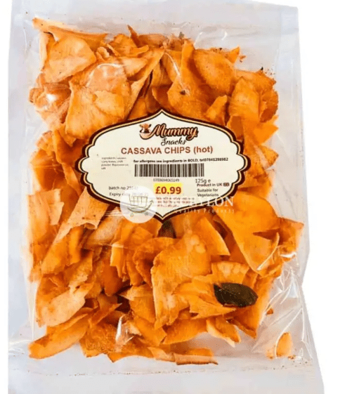 MUMMY SNACKS HOT CASSAVA CHIPS - 150G - MUMMY SNACKS