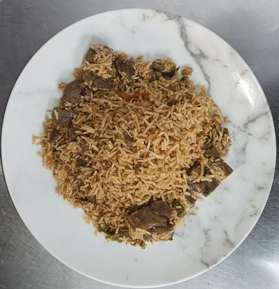 Mutton Biryani - Serves 1 - ALLI BHAVAN