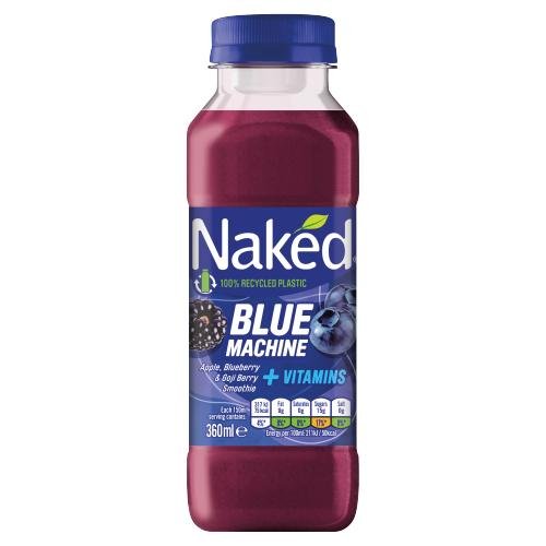 NAKED BLUE MACHINE BLUEBERRY SMOOTHIE - 360ML - NAKED