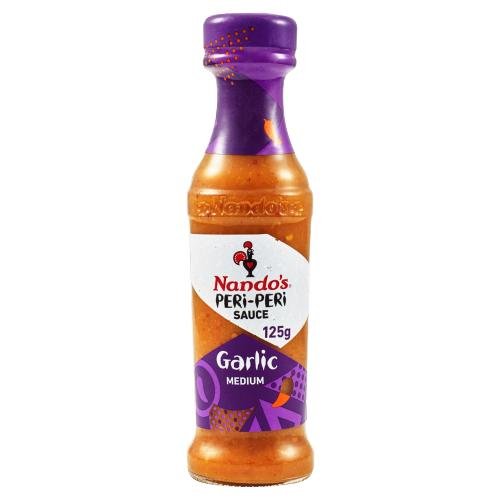 NANDOS GARLIC PERI PERI SAUCE - 125G - NANDOS