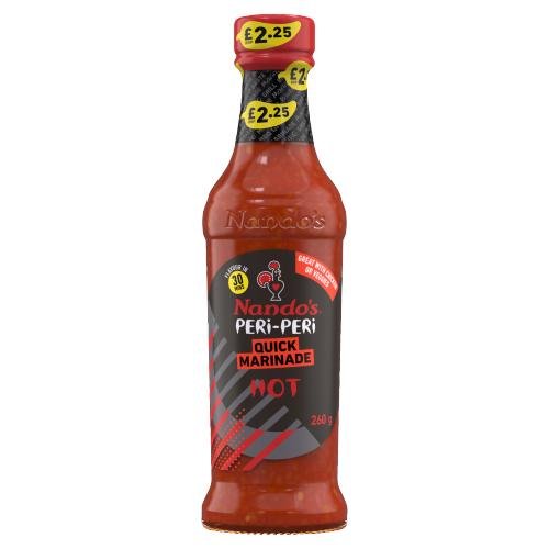 NANDO'S HOT PERI PERI MARINADE - 260G - NANDOS