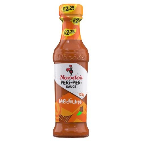 NANDOS MEDIUM PERI - PERI SAUCE - 125G - NANDOS