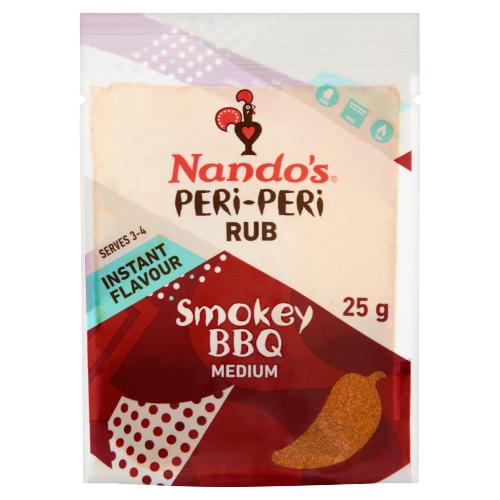 NANDO'S PERI - PERI SEASONING RUB BBQ - 25G - NANDO'S