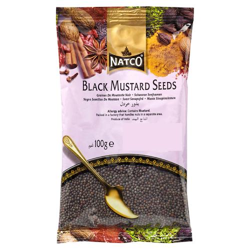 NATCO BLACK MUSTARD SEEDS - 100G - NATCO