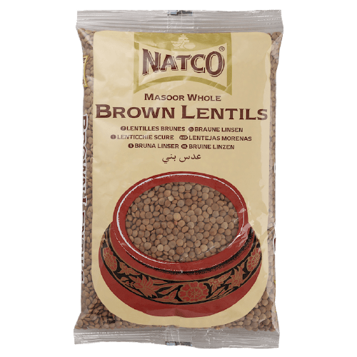 NATCO BROWN LENTILS - 2KG - NATCO