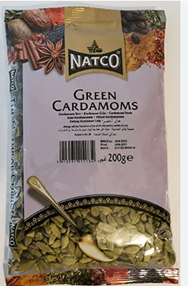 NATCO CARDAMOM GREEN - 200G - NATCO