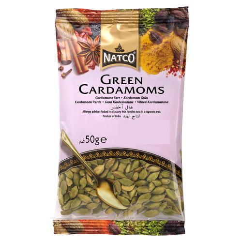 NATCO CARDAMOM GREEN - 50G - NATCO