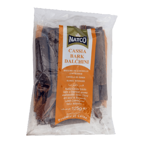 NATCO CASSIA STICKS (DALCHINI) - 125G - NATCO