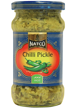 NATCO CHILLI PICKLE HOT - 300G - NATCO