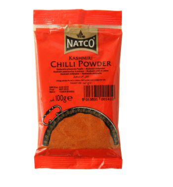 NATCO CHILLI POWDER KASHMIRI - 100G - NATCO