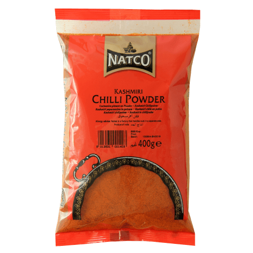 NATCO CHILLI POWDER KASHMIRI - 400G - NATCO