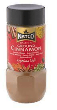 NATCO CINNAMON GROUND JARS - 100G - NATCO