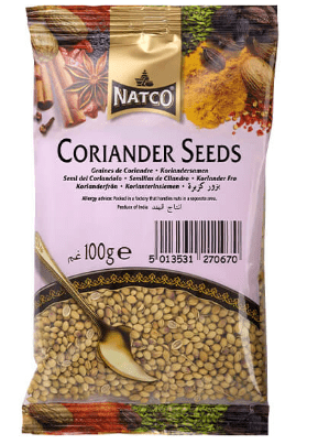 NATCO CORIANDER SEEDS - 100G - NATCO