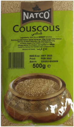 NATCO COUS COUS 500G - 500G - NATCO