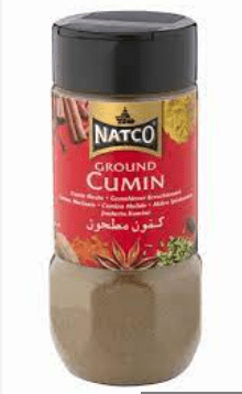 NATCO CUMIN GROUND JARS - 70G - NATCO