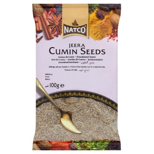 NATCO CUMIN SEEDS - 100G - NATCO