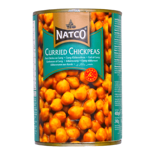 NATCO CURRIED CHICKPEAS - 400G - NATCO