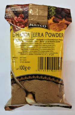 NATCO DHANIA JEERA POWDER - 100G - NATCO