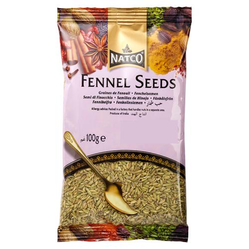 NATCO FENNEL SEEDS - 100G - NATCO