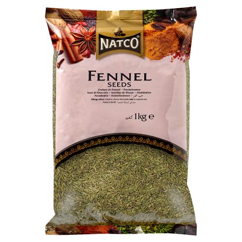 NATCO FENNEL SEEDS - 1KG - NATCO