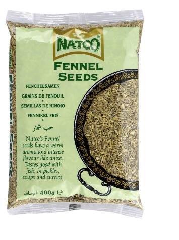 NATCO FENNEL SEEDS - 400G - NATCO