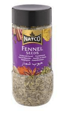 NATCO FENNEL SEEDS JARS - 100G - NATCO