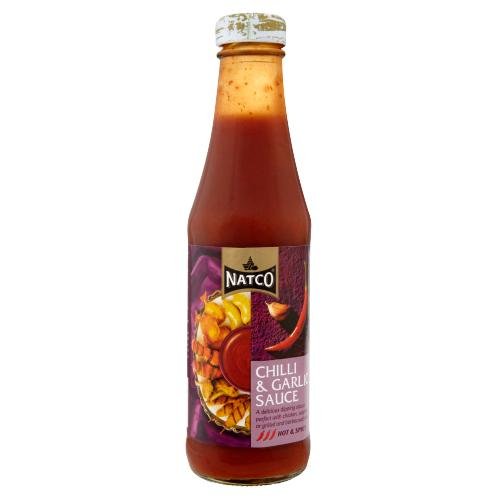 NATCO GARLIC & CHILLI SAUCE - 340G - NATCO