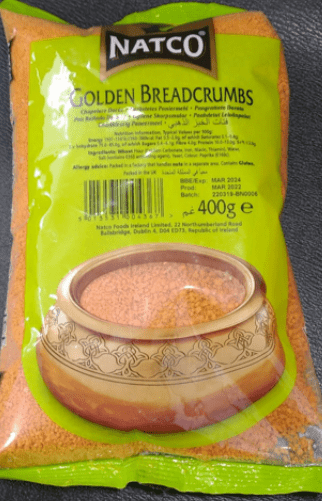 NATCO GOLDEN BREADCRUMBS - 400G - NATCO