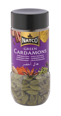 NATCO GREEN CARDAMONS JAR - 50G - NATCO