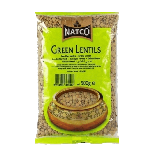 NATCO GREEN LENTILS - 500G - NATCO