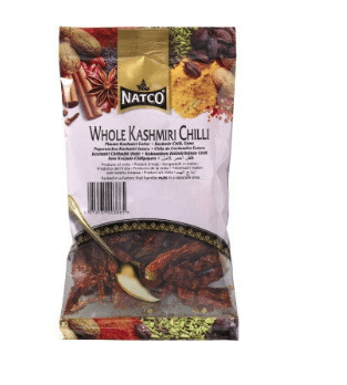 NATCO KASHMIRI CHILLI WHOLE - 80G - NATCO