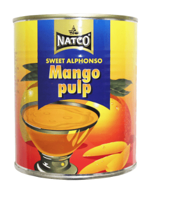 NATCO MANGO PULP ALPHONSO - 850G - NATCO