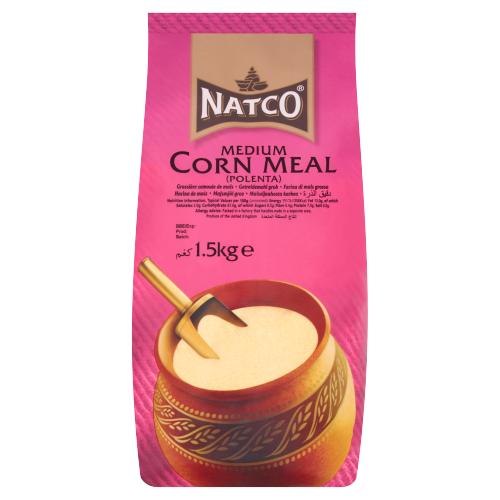 NATCO MEDIUM CORN MEAL - 1.5KG - NATCO